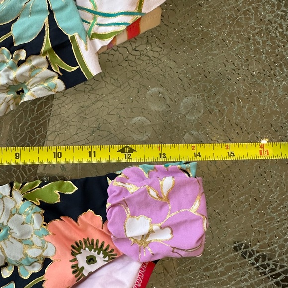 2 Piece Trina Turk Floral Bikini NWOT. Ruffle top - Picture 6 of 9